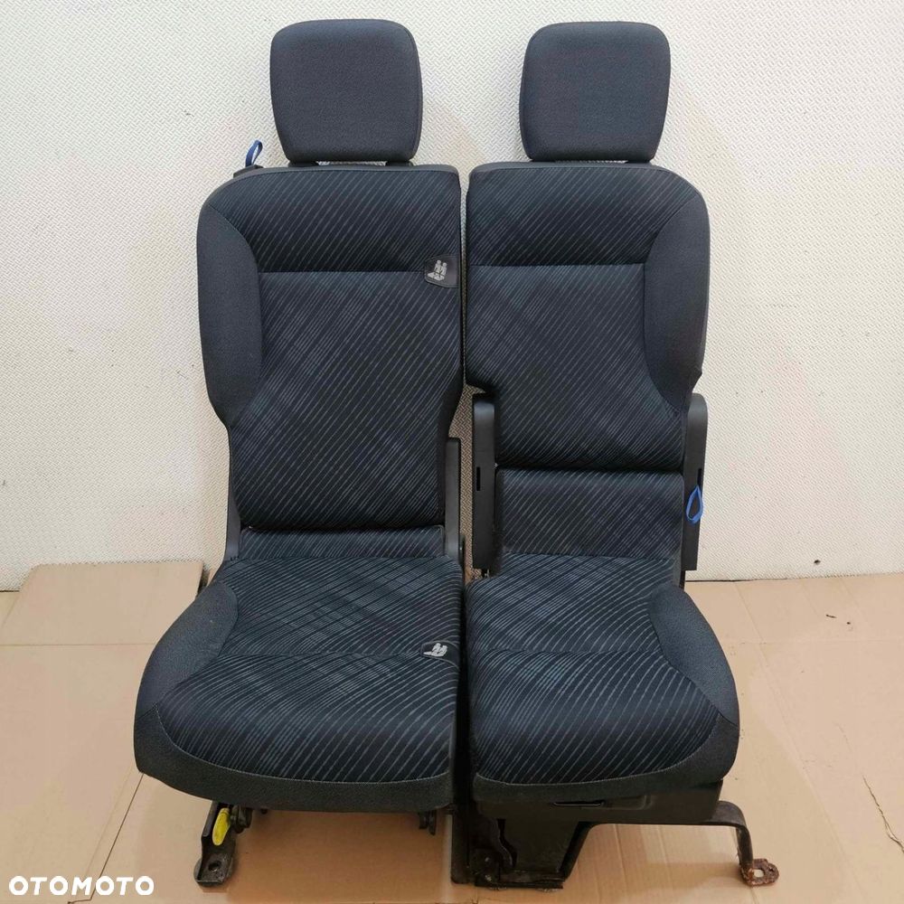 PARTNER II BERLINGO III FOTEL SIEDZENIE ŁAWKA PRAWY PASAZERA - 1