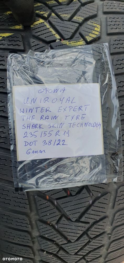 2X Opona Uniroyal WinterExpert Shark Skin Technology 235/55 R19 6mm 3822 - 10
