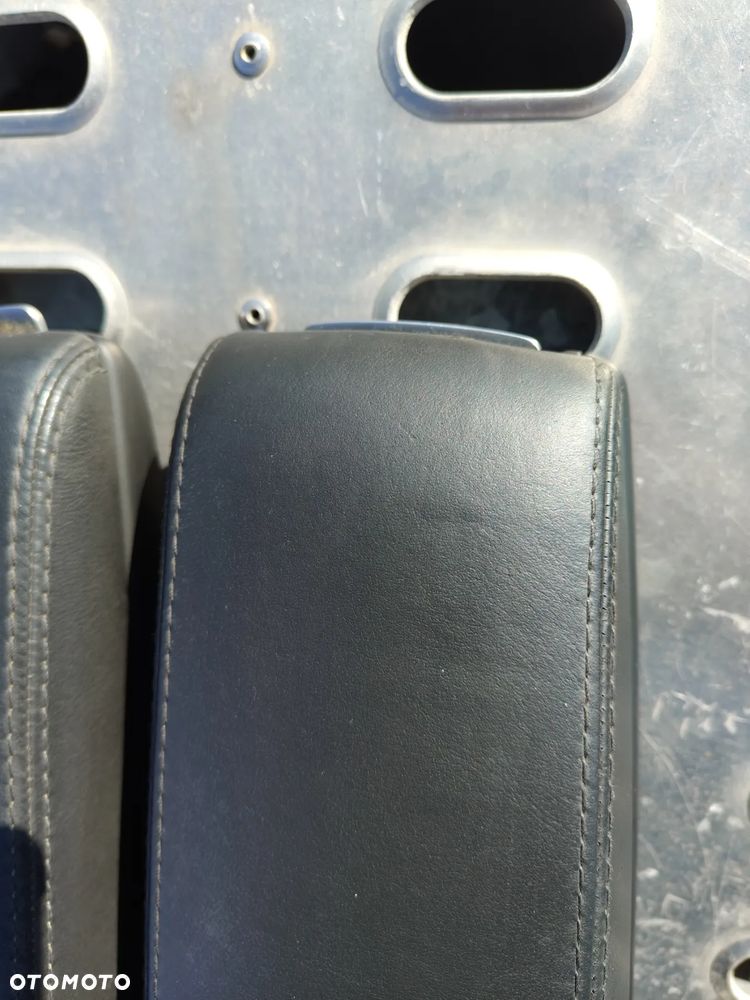 AUDI A8 D3 PODŁOKIETNIK Czarna Skóra Jak Nowa podwójny Idealny Stan - 5