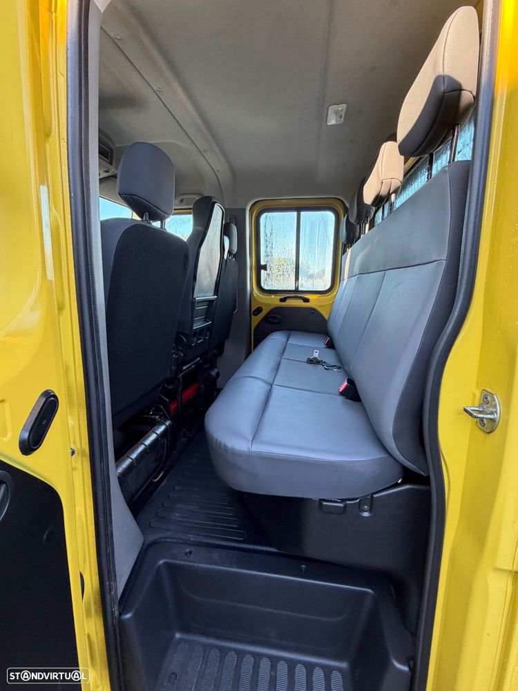 Renault MASTER T35 2.3 DCI L3 CABINE DUPLA 7 LUGARES E CAIXA - 16