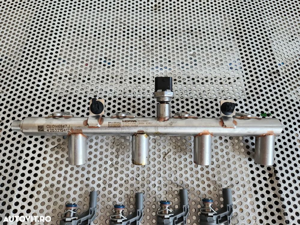 Kit Injectie Injectoare Pompa Rampa Noi Sub 1.000 Km Fiat 500X Jeep Compass Renegade 1.3 Benzina Tu - 5