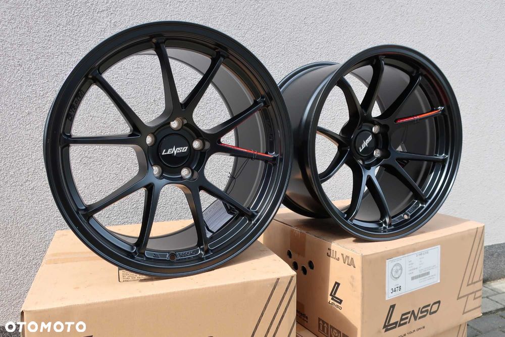 alu felgi 18 5x114,3 LENSO 8,5j 9,5j nissan 350z 300zx 370z s14 silvia - 5