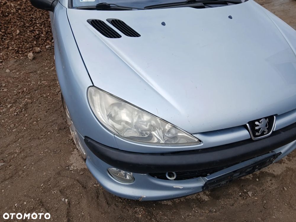 PEUGEOT 206 CC EYLC maska pokrywa silnika klapa bagażnika zderzak lampa reflektor pas przedni stop - 2