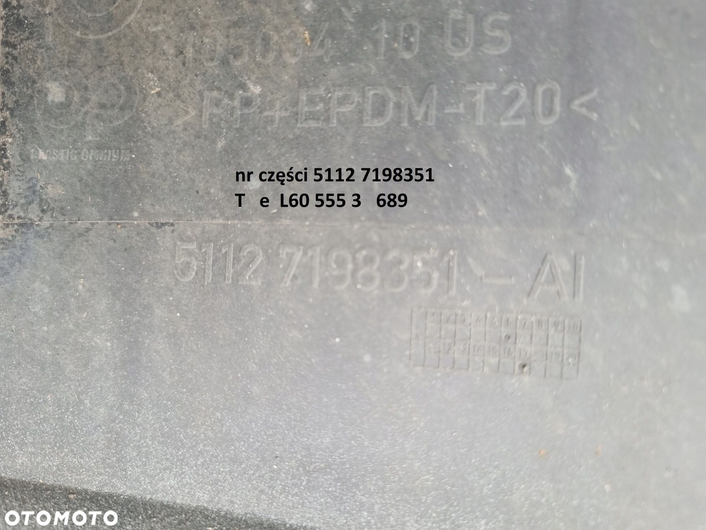 bmw x6 e71 Mpakiet zderzak tył Oryginał - 4