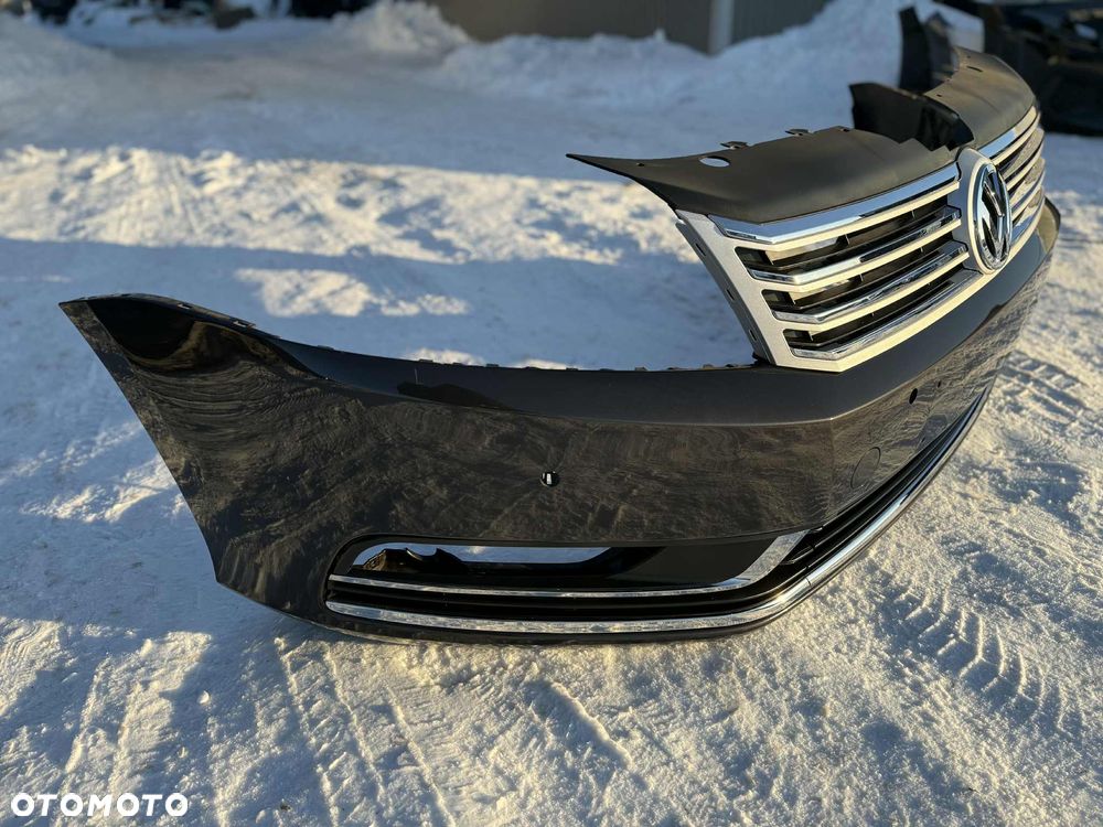 Vw Passat B7 Zderzak Przód Przedni PDC. 10-14 LK7X - 14