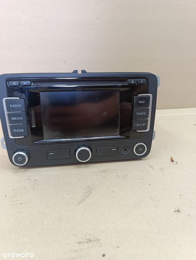 RADIO EKRAN WYSWIETLACZ VW TOURAN II 2 3C8035279A - 1