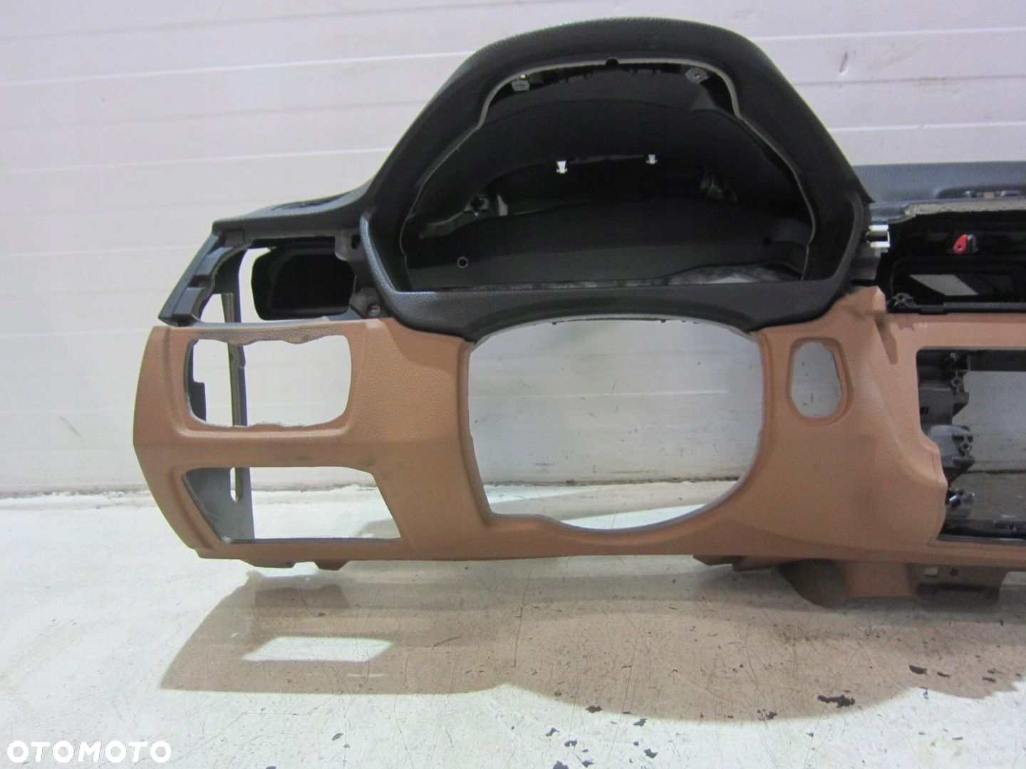 BMW F34 F30 F36 DESKA ROZDZIELCZA CZARNA BRĄZ HEAD UP HUD ORYG 51459248001 - 4