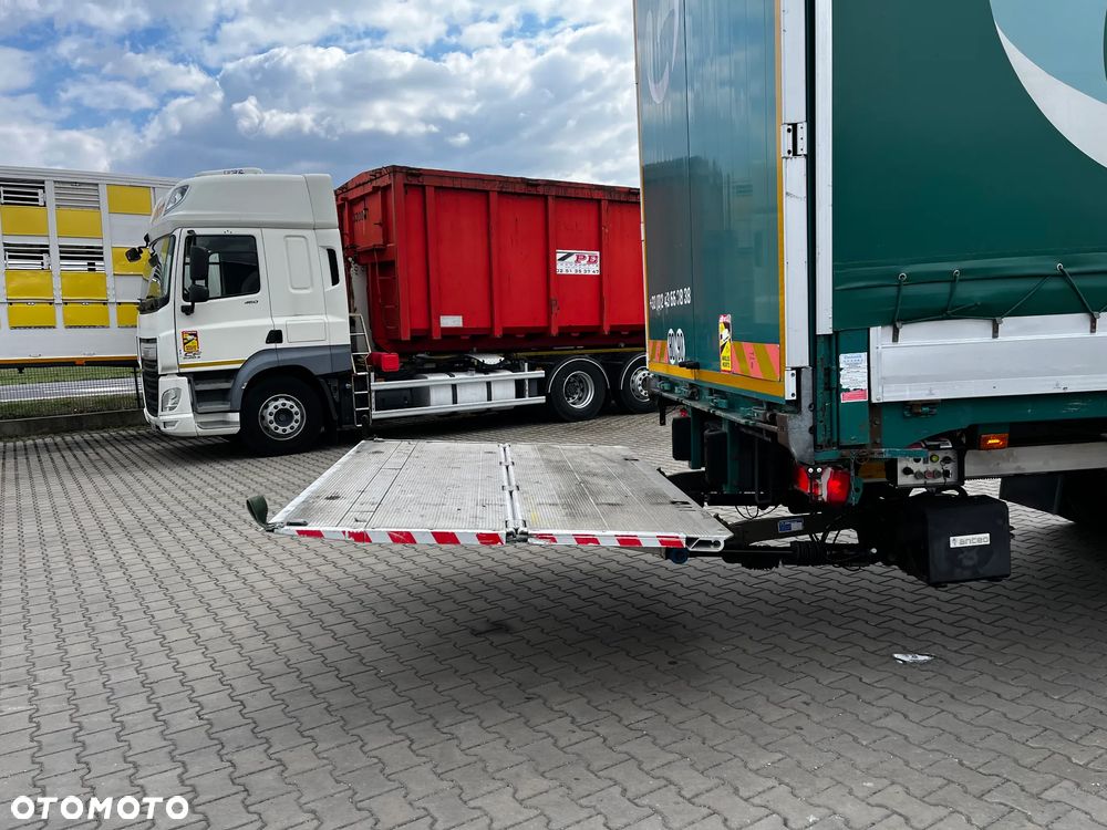 Scania P280 18 PALET BURTOFIRANKA DMC 19T WINDA MOCNA PODŁOGA ZSUWANY DACH I BOKI - 9