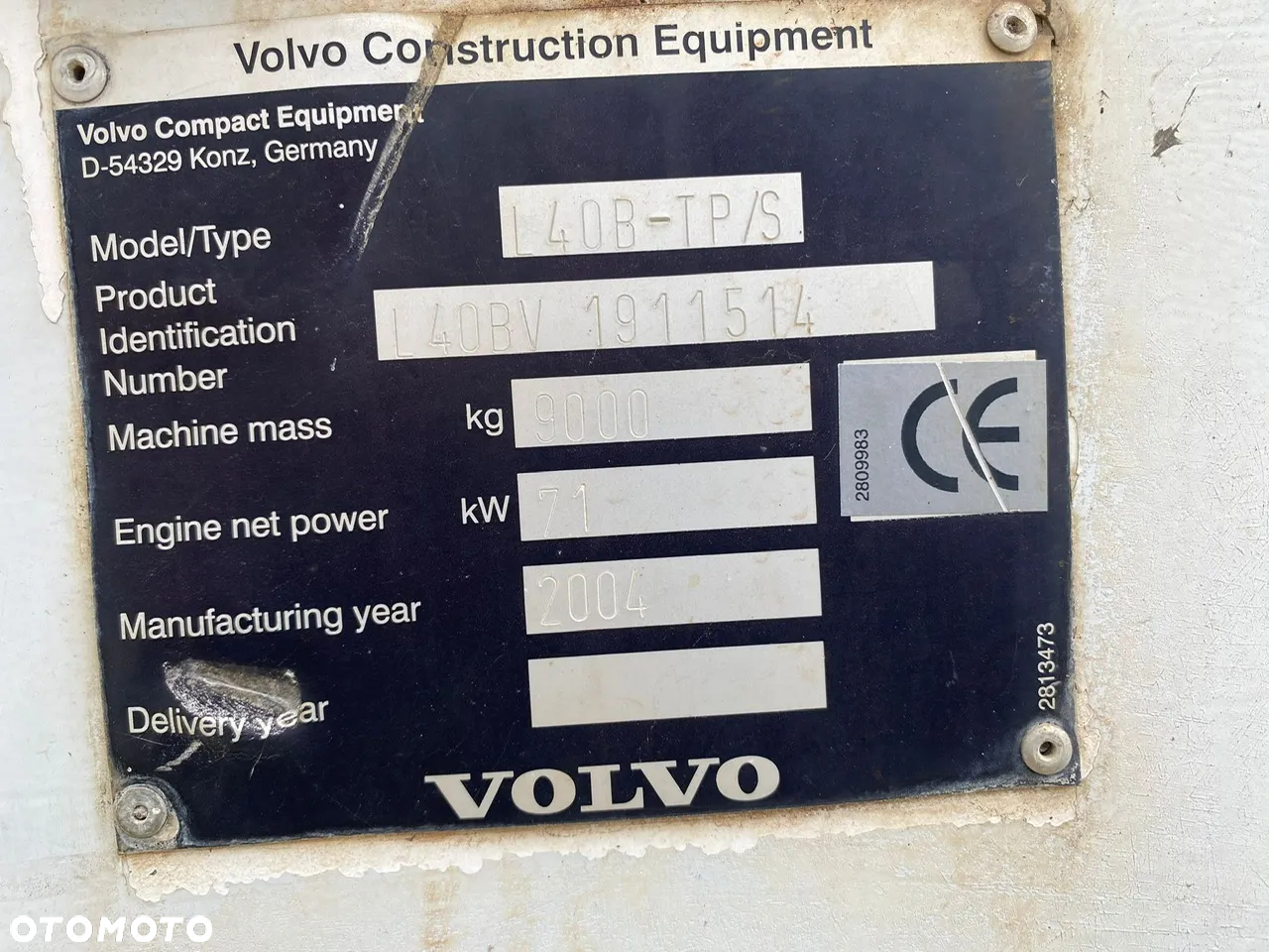 Volvo L40 B Ładowarka Kołowa Szczęka Szybkozłącze - 9