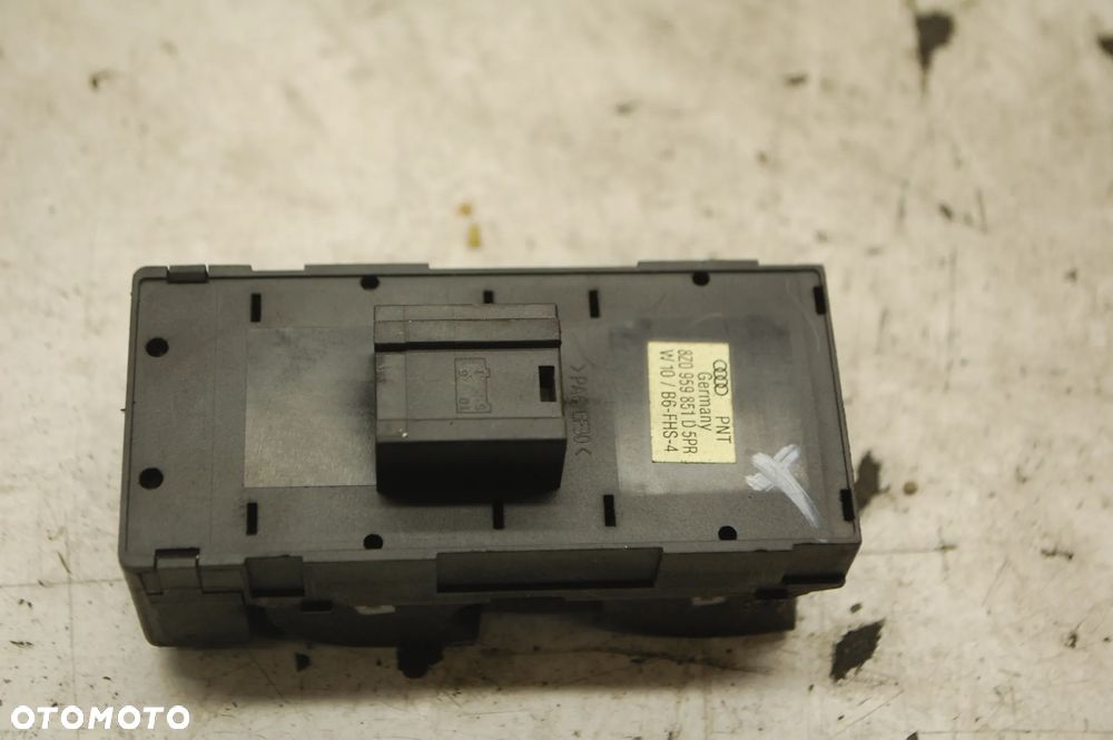 PANEL PRZEŁĄCZNIK SZYBY LEWY PRZÓD 8Z0959851D AUDI A4 B6 B7 - 8
