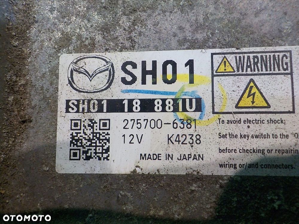MAZDA CX-5 2.2 D 14r 5D modul sterownik silnika 275700-6381 - 12