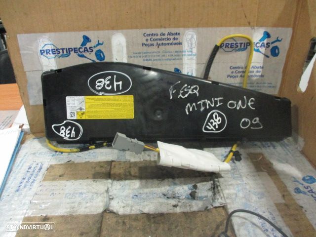 Airbag Banco 604321201 MINI ONE 2009 FE MINI COOPER 2009 1.6D 110CV 5P CINZA ESQ - 1