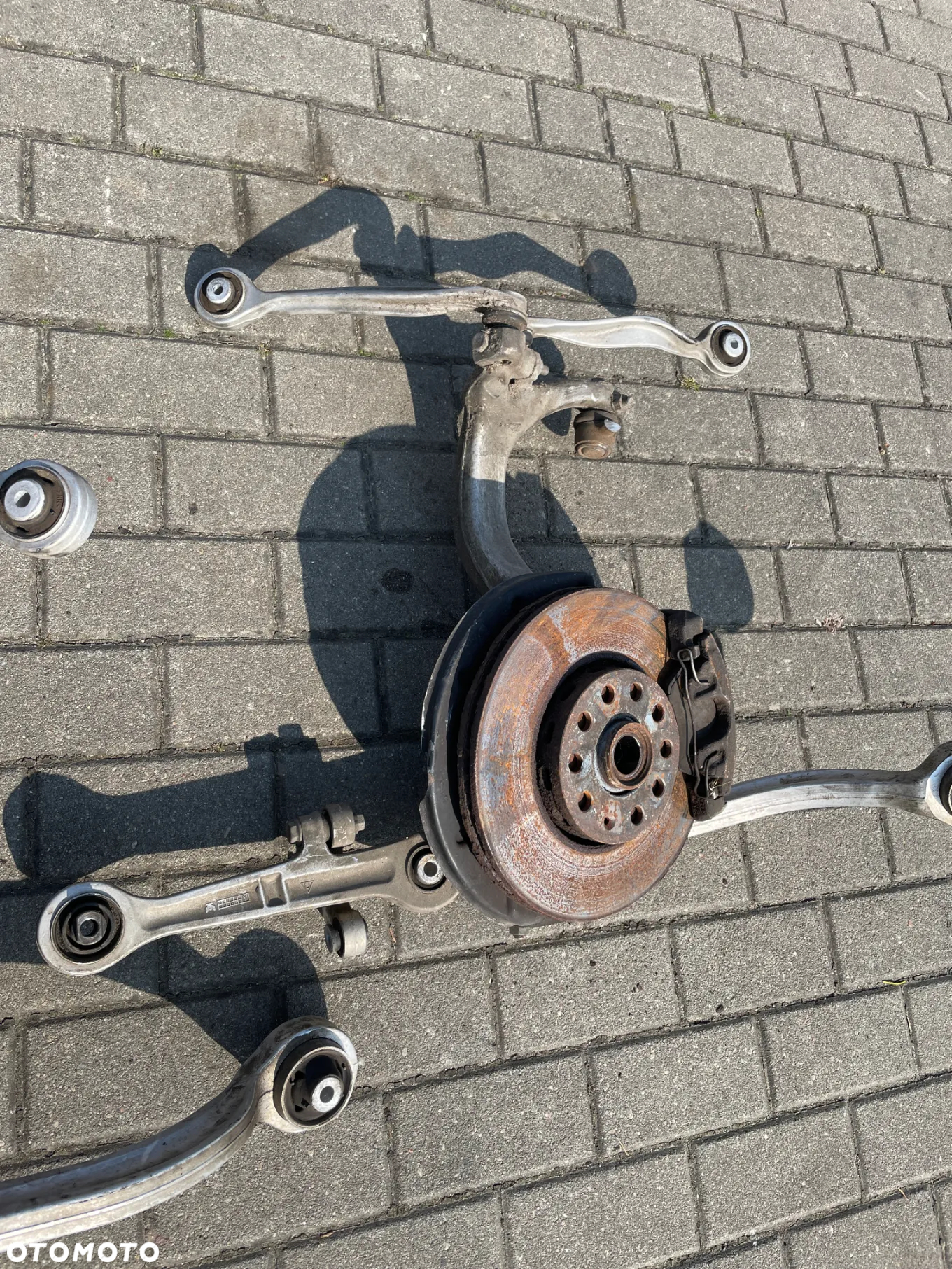 Audi A4 B6 B7 1,9 2,0 tdi ZWROTNICA PIASTA LEWA PRAWA przód wahacze komplet - 3