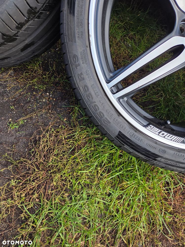 Koła letnie Felgi aluminiowe Motec MCT4-8519 19 Cali 8.5Jx19H2 5x112 ET 45 57,1 255/35R19 96Y Dot 4822 2022 Rok Continental ContiSportContact 5P - 15