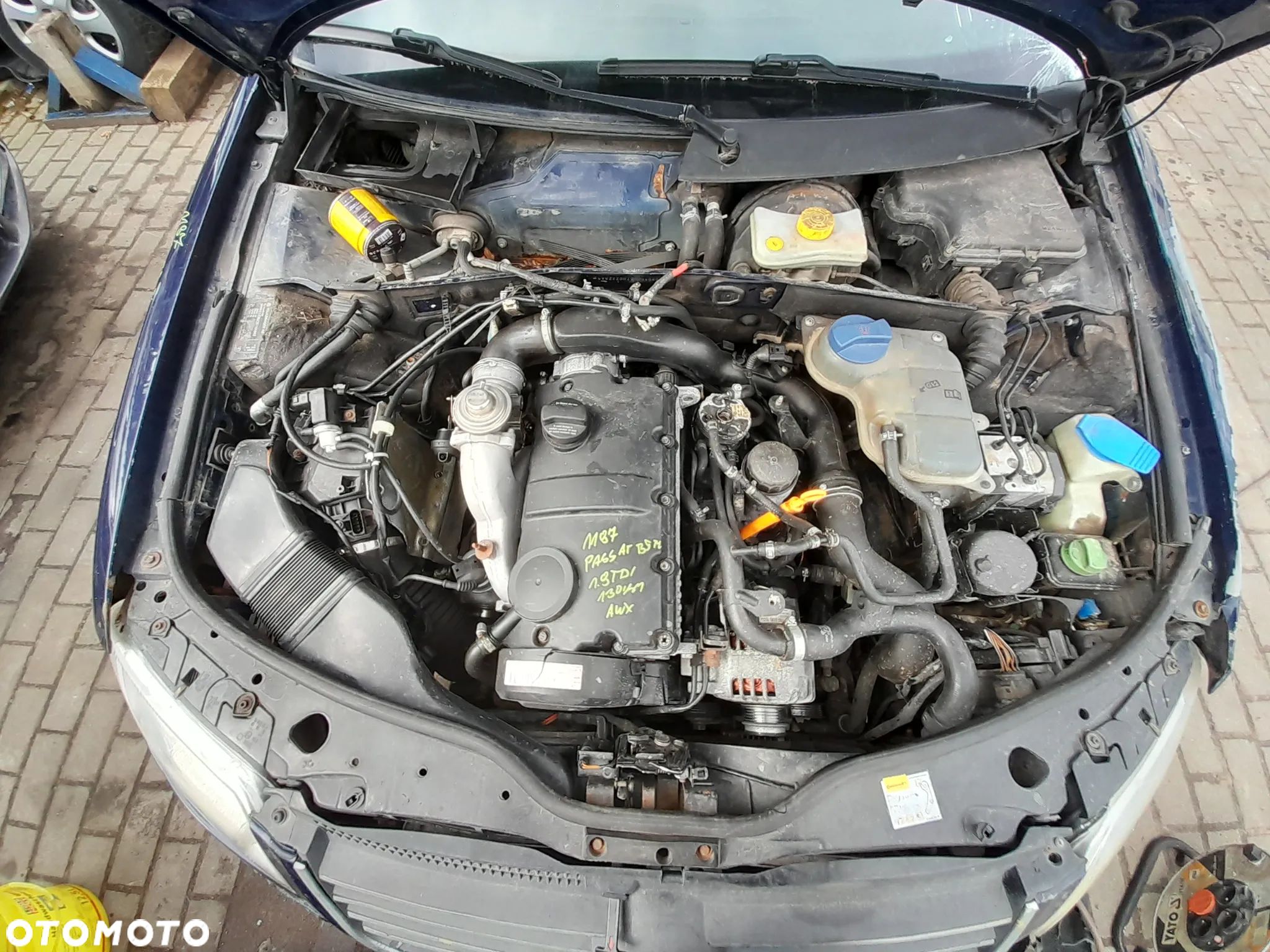 VW PASSAT B5 FL SILNIK 1.9 TDI 130 KM OZNACZENIE: AWX - 1