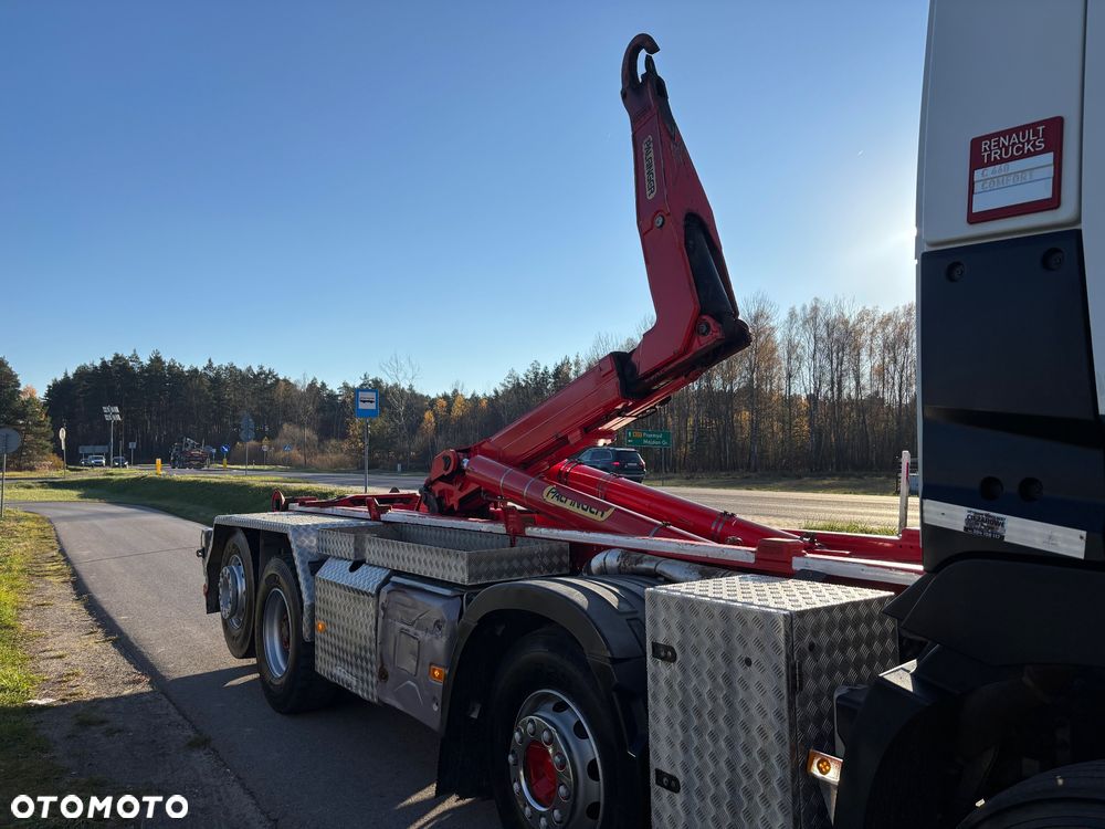 Renault C 460 KM 8x2 hak PALFINGER tylna oś skrętna i podnoszona Sprowadzony - 6