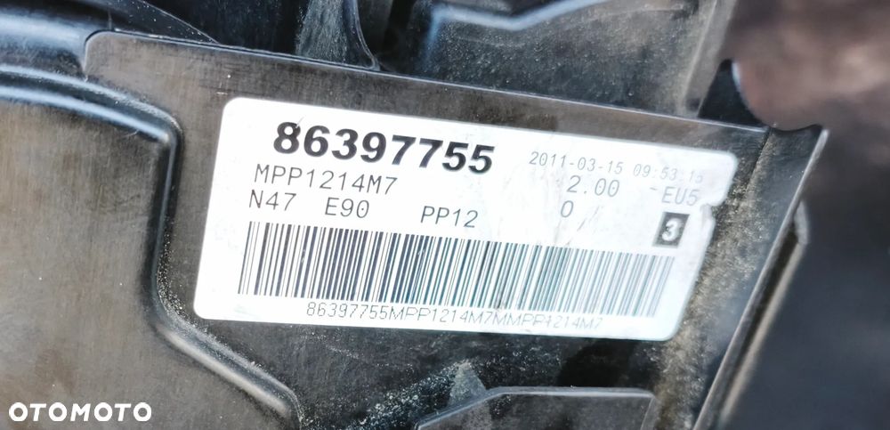 BMW 3 E91 E90 10r 2.0 D SILNIK   N47D20C   goły - 5
