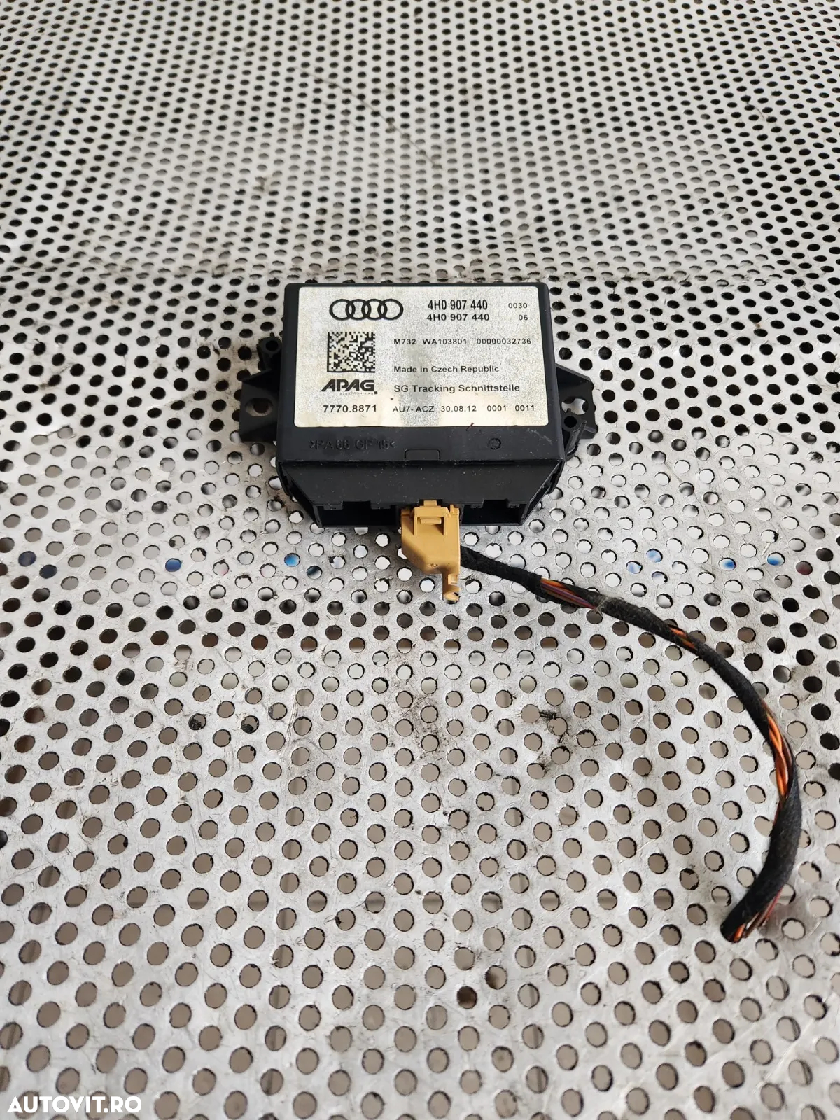 Modul GPS Audi A6 4G C7 A7 A8 4H D4 An 2010-2011-2012-2013-2014-2015-2016-2017 Cod 4H0907440 Dezmembrez Audi A8 3.0 Tdi Motor CLA Cutie NNY An 2010-2011-2012-2013-2014-2015-2016-2017 - Dezmembrari Arad - 2