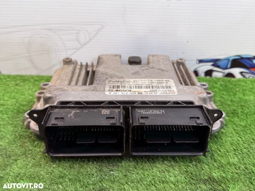 CALCULATOR MOTOR ECU FORD FIESTA 1.0 BENZINA 2015 COD OEM F1B1-12A650-AKB CV6A-12B684-BC 2012-2019 - 4