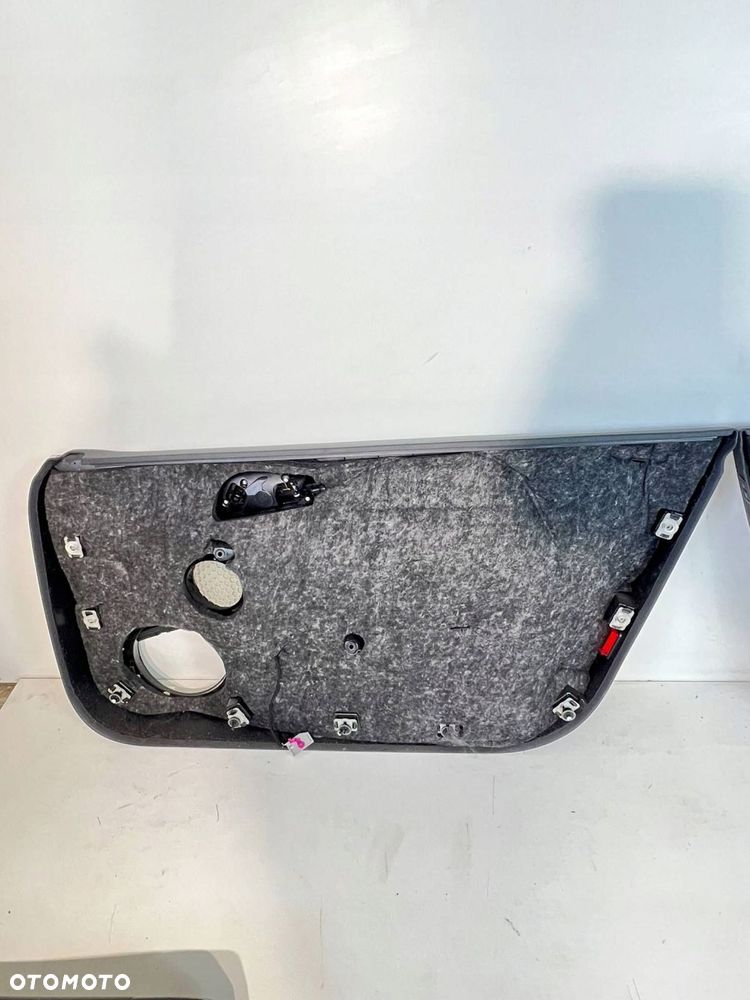 Audi TT TTS Mk2 2008 Boczki / Tapicerka drzwi / Komplet JASNA SKÓRA UK - 10