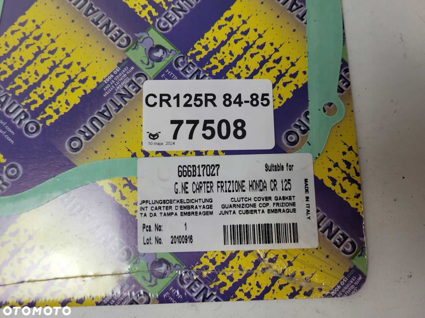 HONDA CR 125R 84-85 USZCZELKA POKRYWY SPRZĘGŁA - 3