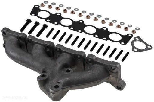 KOLEKTOR WYDECHOWY AUDI A4 B5 B6 B7 A6 C5 1.8T 058253033E - 3