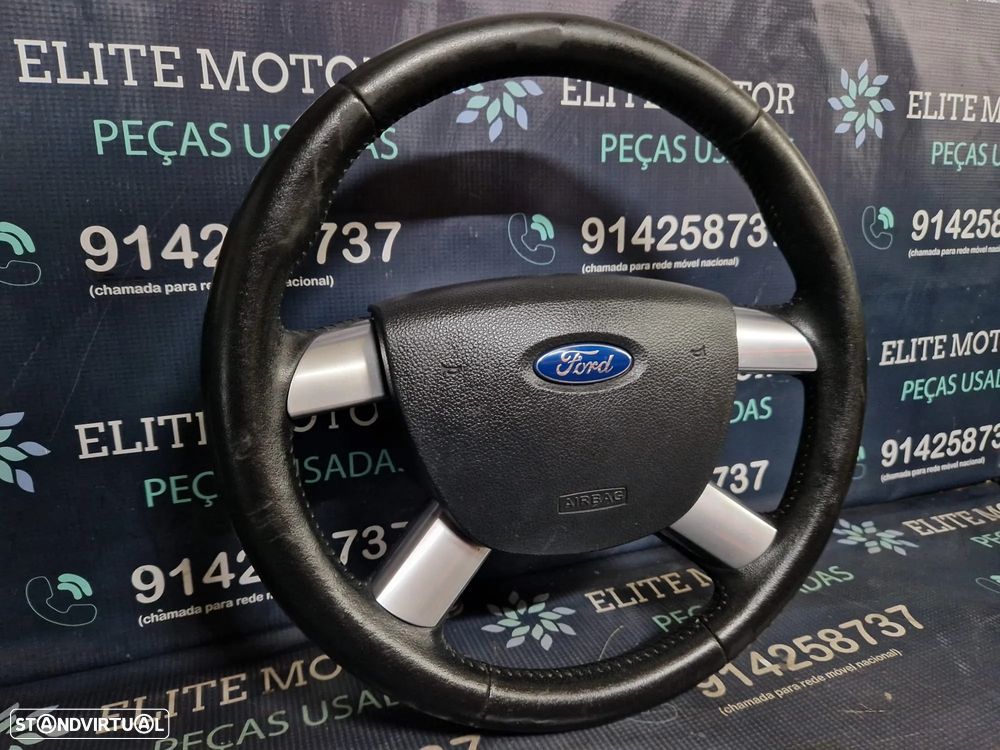 Volante usado pele com airbag FORD C-MAX CMAX - 1