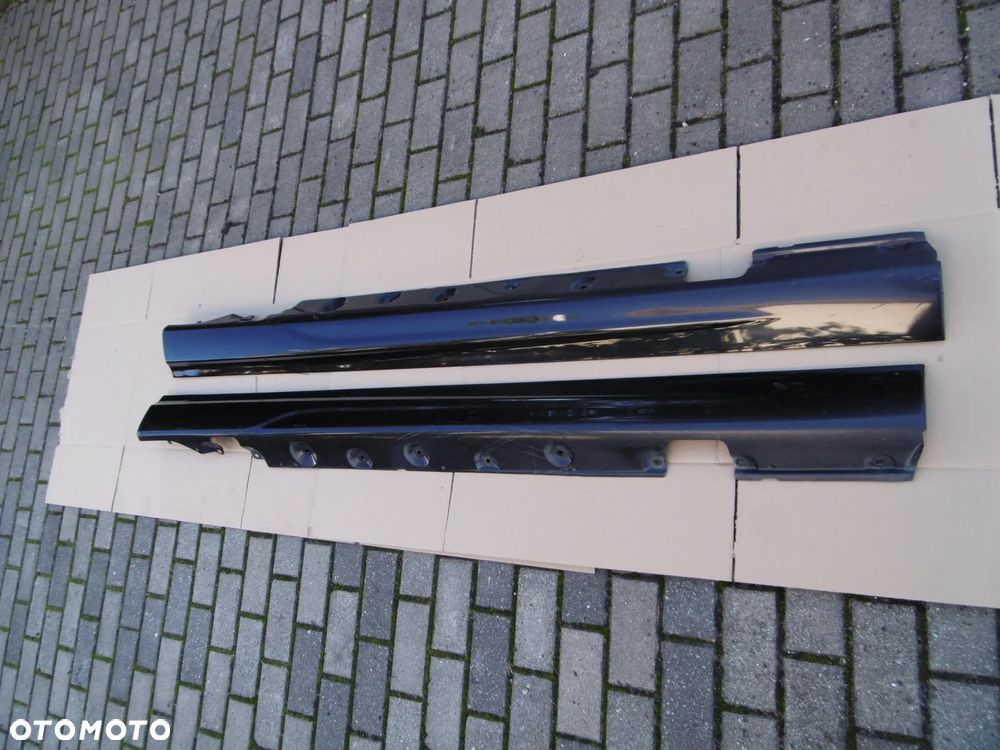 Listwy progowe nakładki progi m-pakiet BMW e46 sedan kombi 317 317/5 orientblau