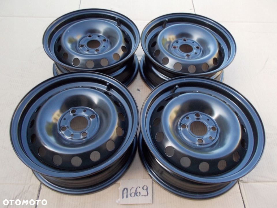 4x Felgi 14 Fiat Fiorino Citroen Nemo Peugeot Bipper - 1