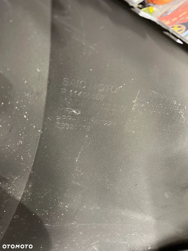 Mg zs ii 3 zderzak przód przedni emblemat P11406558 - 9