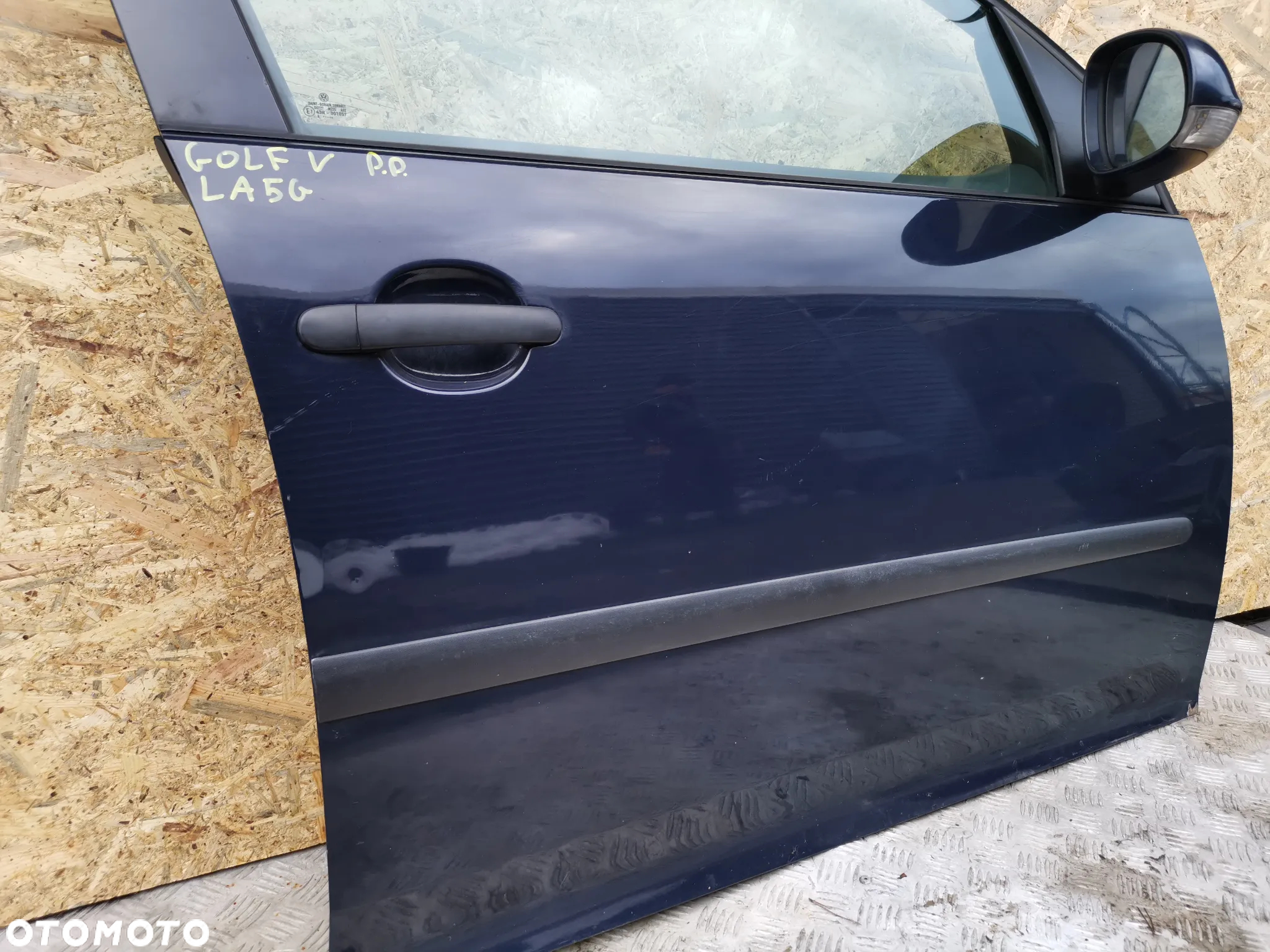 VW Golf V LA5G Drzwi Prawy Przód Kompletne - 2