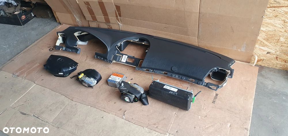 Konsola AIRBAG pasy poduszki sensor Mercedes E-Klasa W211 - 3