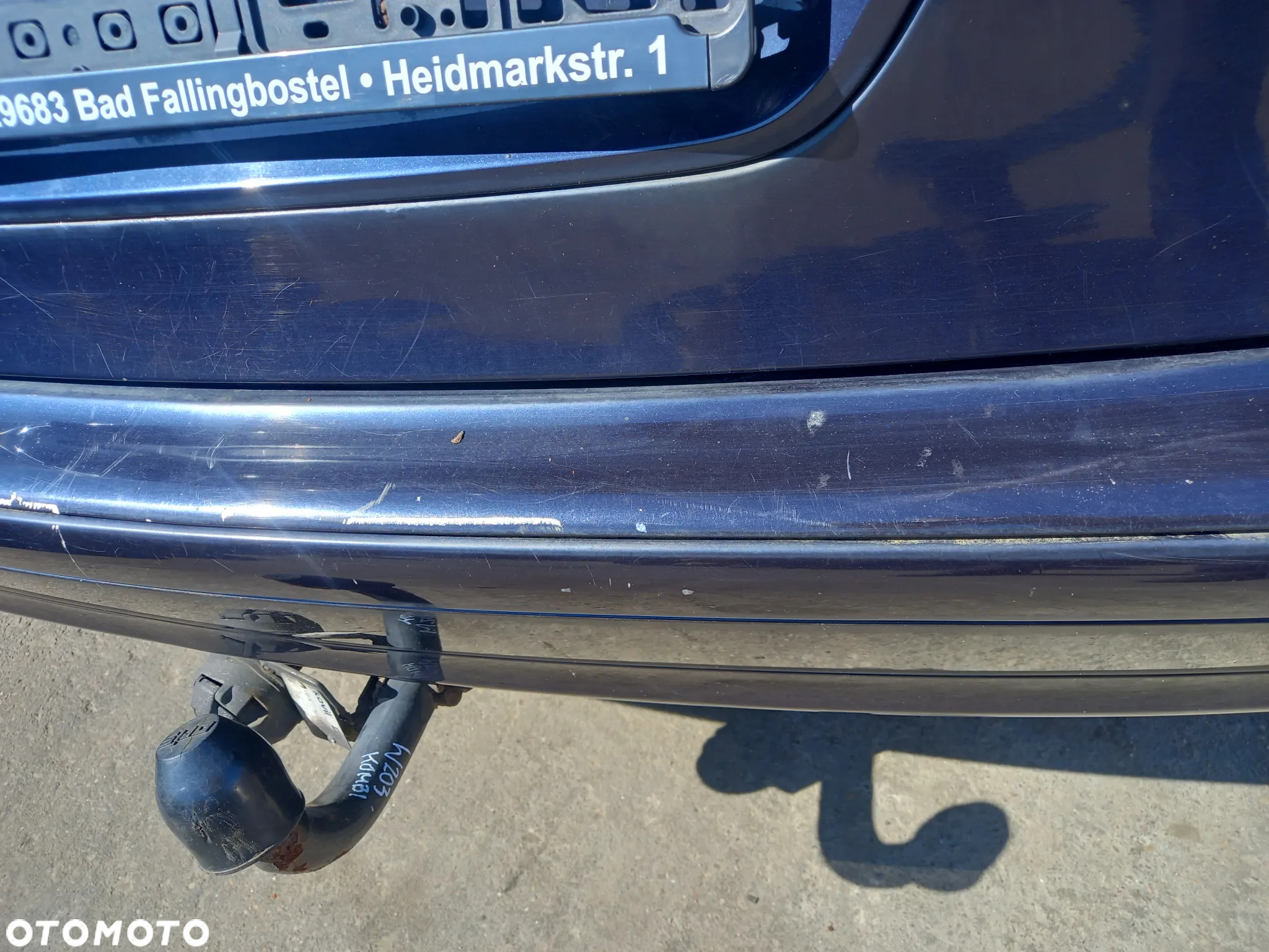 MERCEDES C W203 ZDERZAK TYŁ TYLNY TYLNI 359 KOMBI - 8