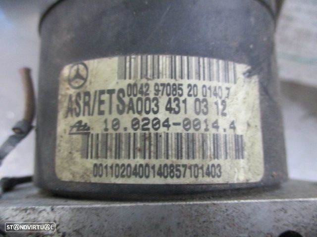 Abs A0034310312 MERCEDES W202 2,0I 97 MERCEDES SLK W170 1997 2.3I 195CV 2P CINZA - 5