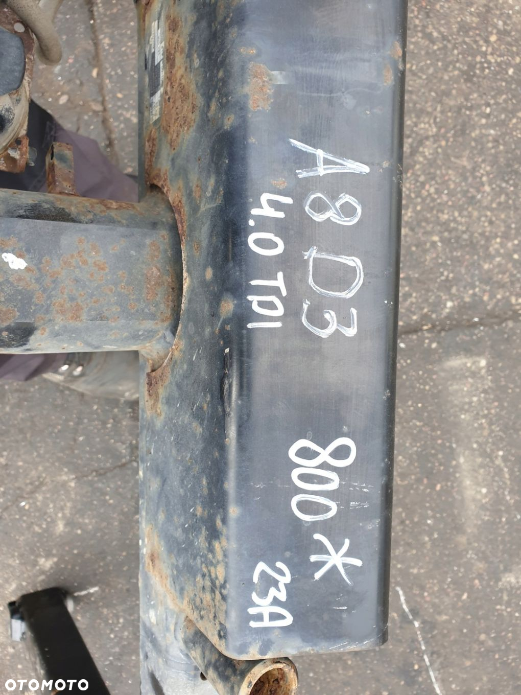HAK HOLOWNICZY WESTFALIA AUDI A8 D3 - 8