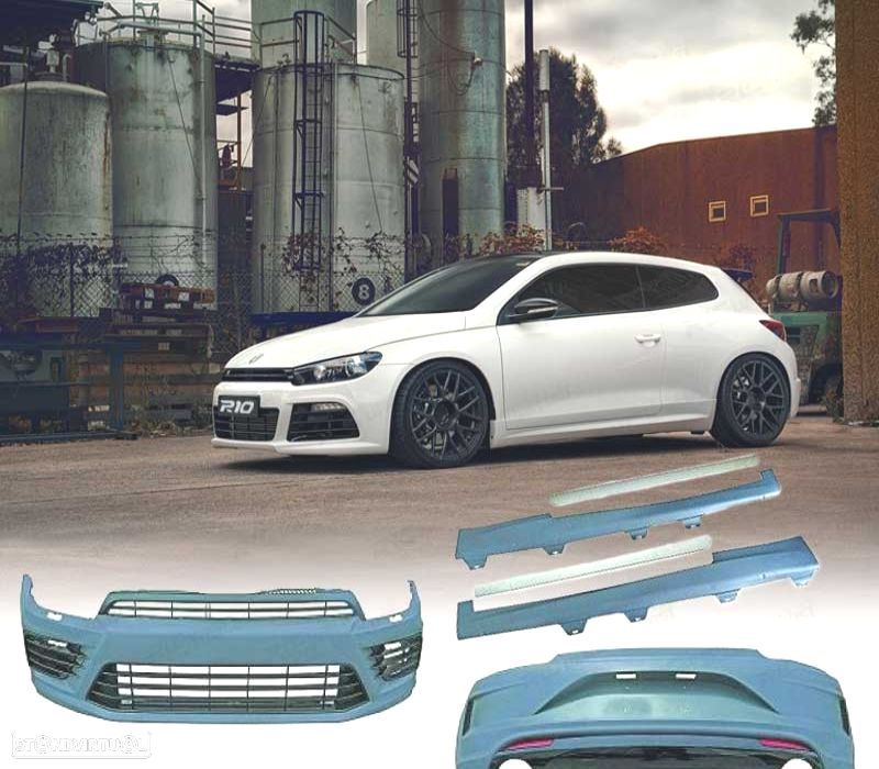 KIT CARROÇARIA PARA VOLKSWAGEN VW SCIROCCO 15- LOOK R - 1