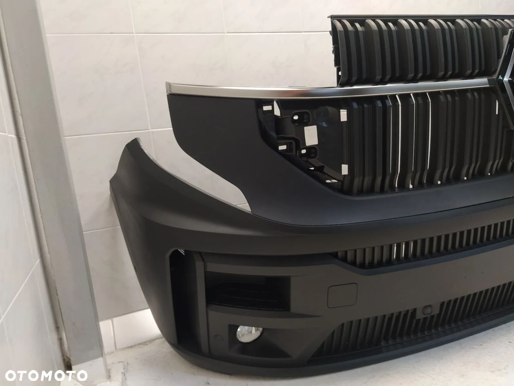 RENAULT MASTER IV V 24- ZDERZAK PRZÓD PRZEDNI GRILL ATRAPA CHŁODNICY LAMPY REFLEKTORY LEWA PRAWA 6xPDC HALOGENY KOMPLET NOWY ORYGINAŁ - 14