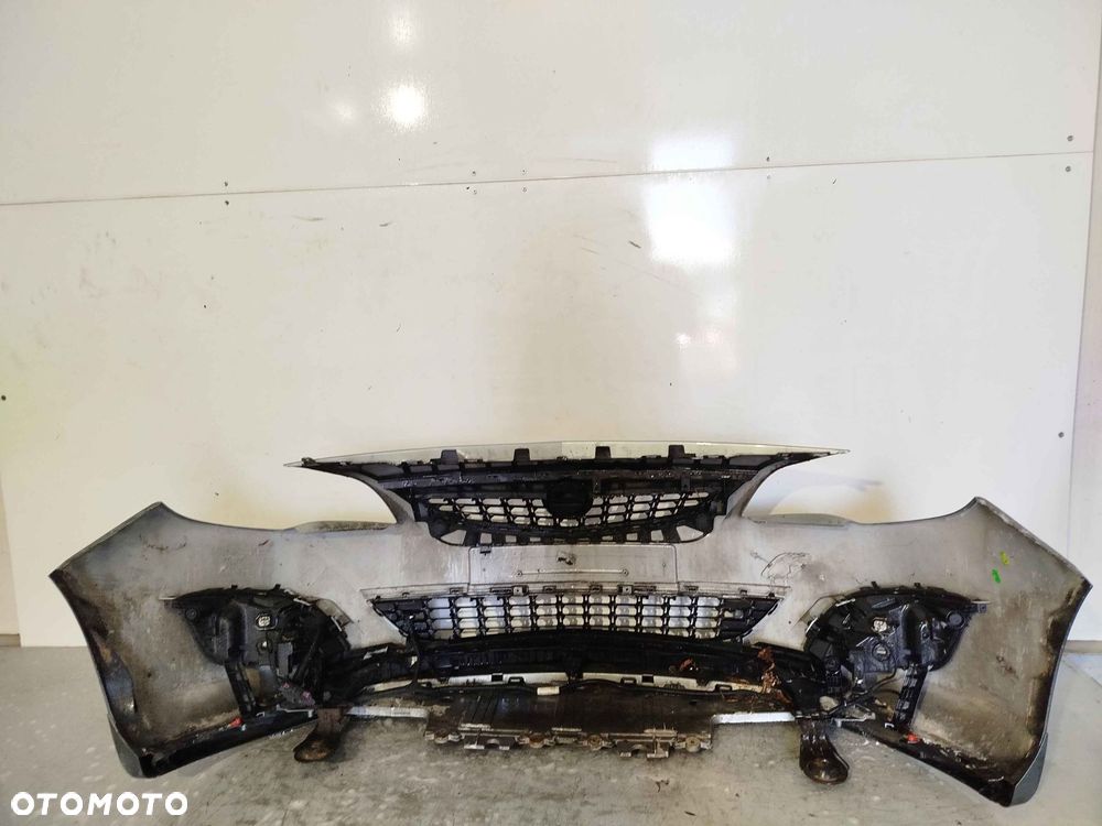 + ZDERZAK PRZÓD PRZEDNI OPEL ASTRA J 4 IV Z163 SZARY HALOGENY - 5