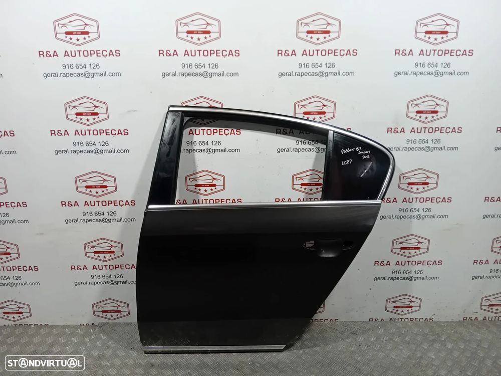 Porta Trás Traseiro Esquerdo VW Passat B7 SEDAN Original - 4