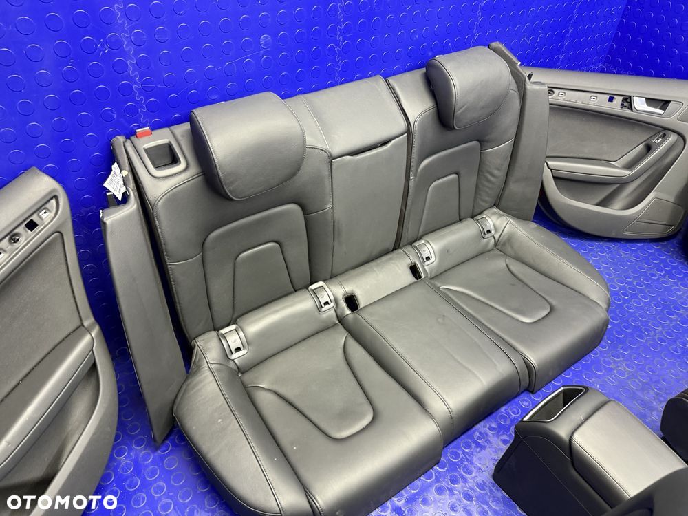 KOMPLET foteli kanapa boczki komplet AUDI A5 8T SPORTBACK oryginał - 4