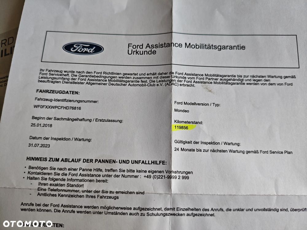Ford Mondeo 1.5 TDCi ECOnetic Start-Stopp Business Edition - 37
