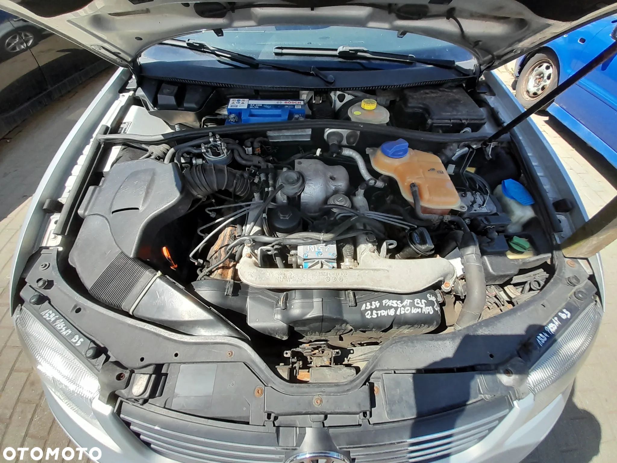 VW PASSAT B5 SILNIK 2.5 TDI V6 150KM DIESEL OZNACZENIE: AFB - 1