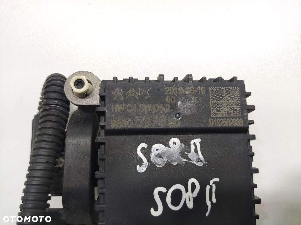 RADAR SENSOR DISTRONIC PEUGEOT 508 II 2018-2023 9830597580 - 4