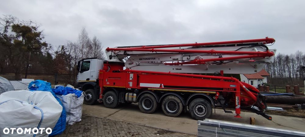 Mercedes-Benz AROCS 3745 z zabudową pompy do betonu Betonstar H47.16-5RZ - 3