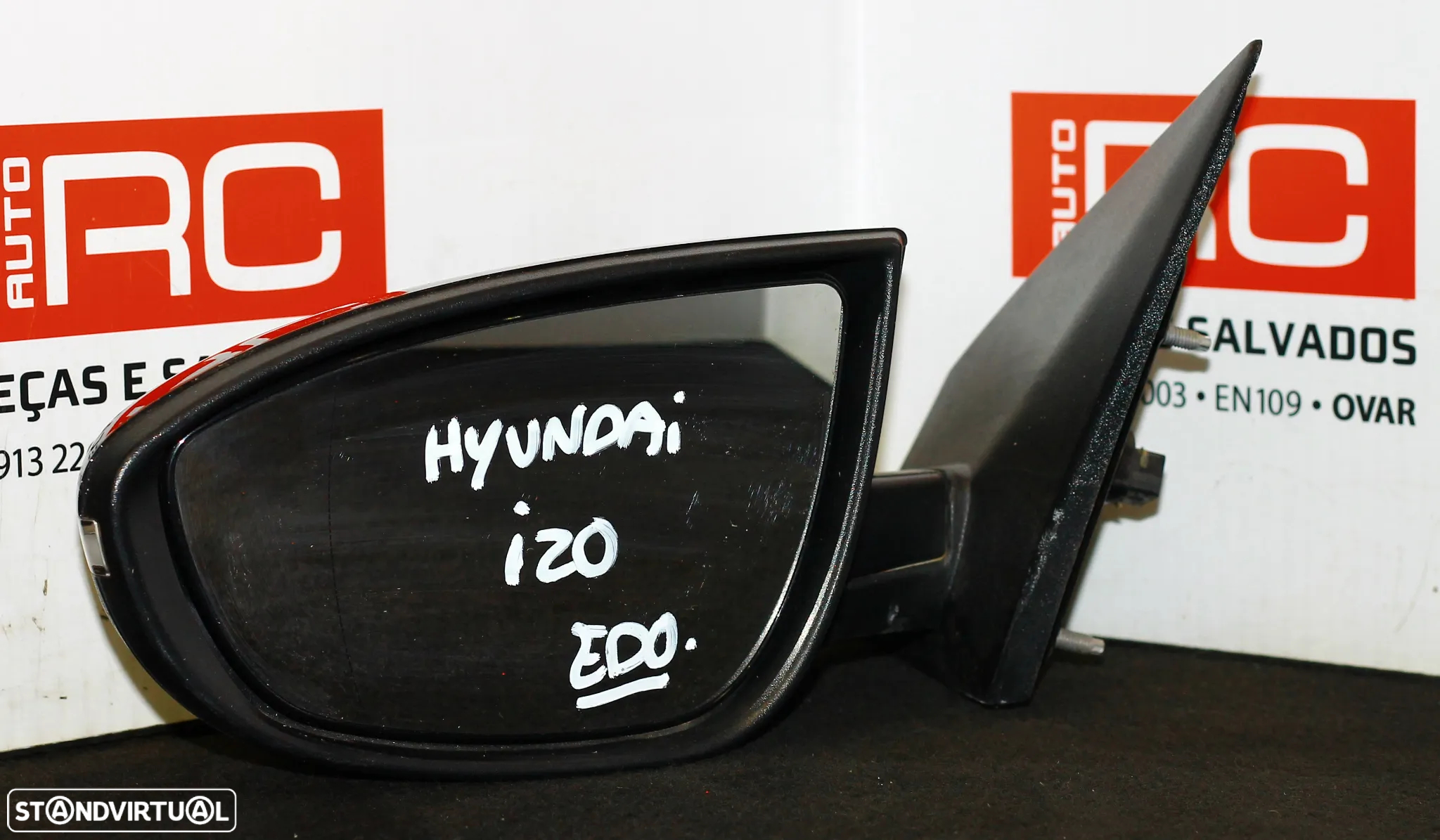 ESPELHO RETROVISOR ESQUERDO HYUNDAI i20 - 2
