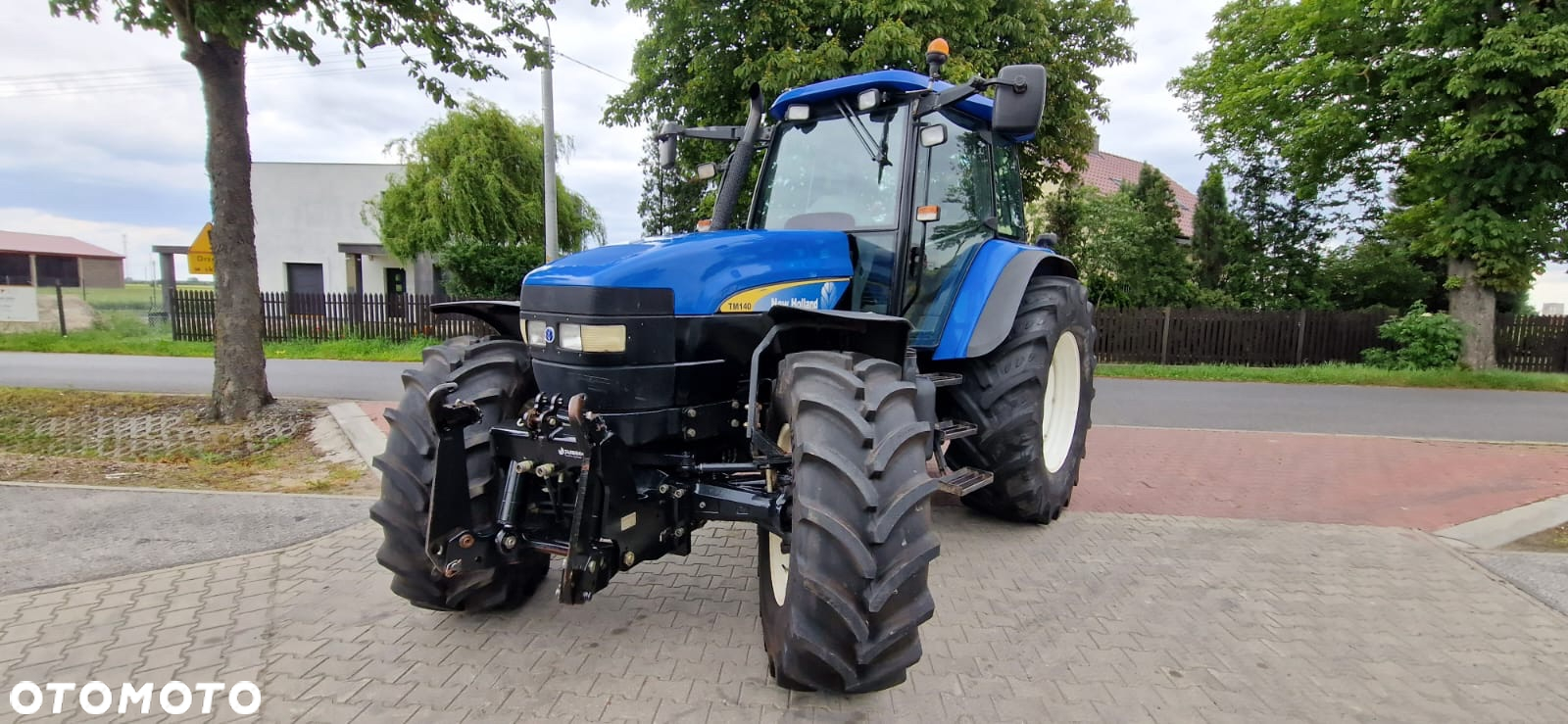 New Holland TM140 Import Oryginał Pierwszy właściciel Tuz Perfekcyjnie zadbany - 19