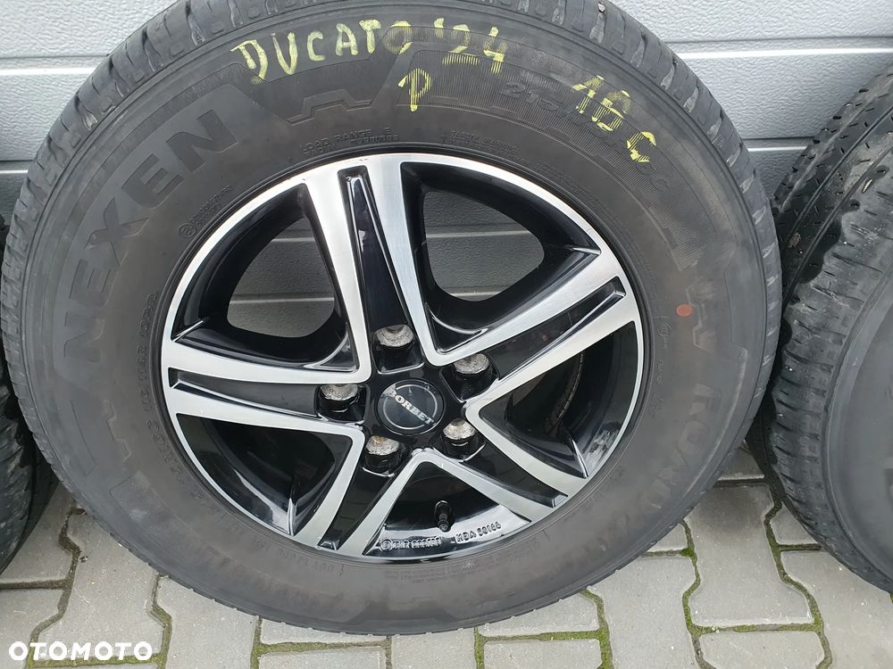 Felgi aluminiowe Koła Borbet Fiat Ducato Maxi  5x130 16cali - 4