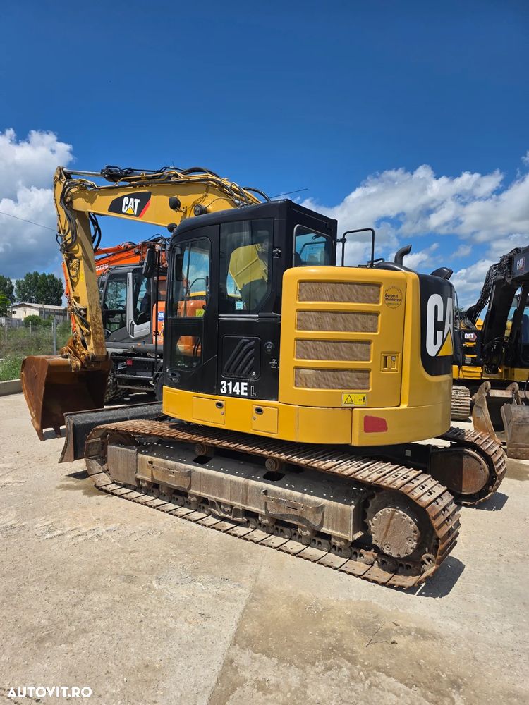 Caterpillar 314 E LCR excavator compact cu lama - 3