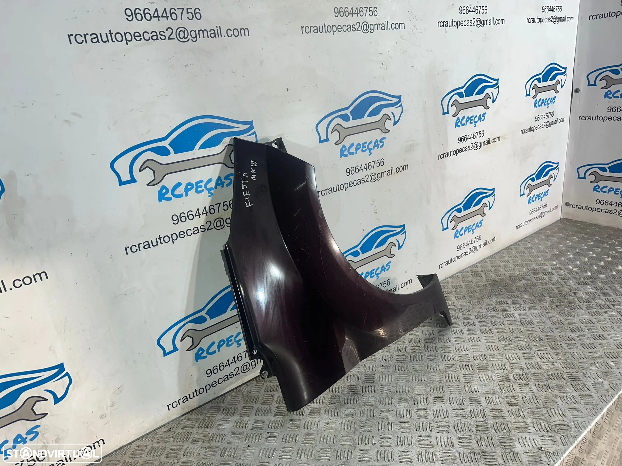 Conjunto Guardalamas Esquerdo Direito Ford Fiesta MK6 VI 6 2008 - 2017 - 7