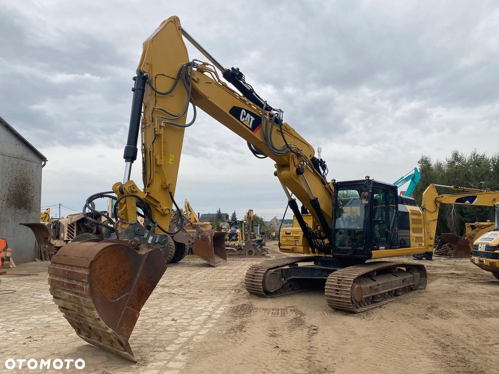 Caterpillar CAT 326 FLN, 9200 MTH, RAMIĘ 3X ŁAMANE, Z NIEMIEC, - 9